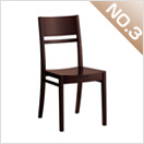 業務用木製椅子NO3/ルクマ1